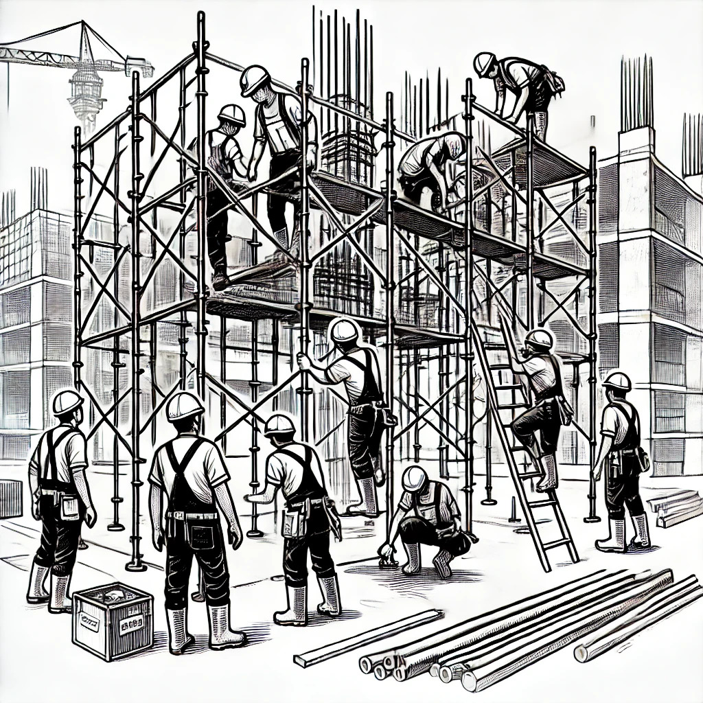 vuokratyö rakennusala