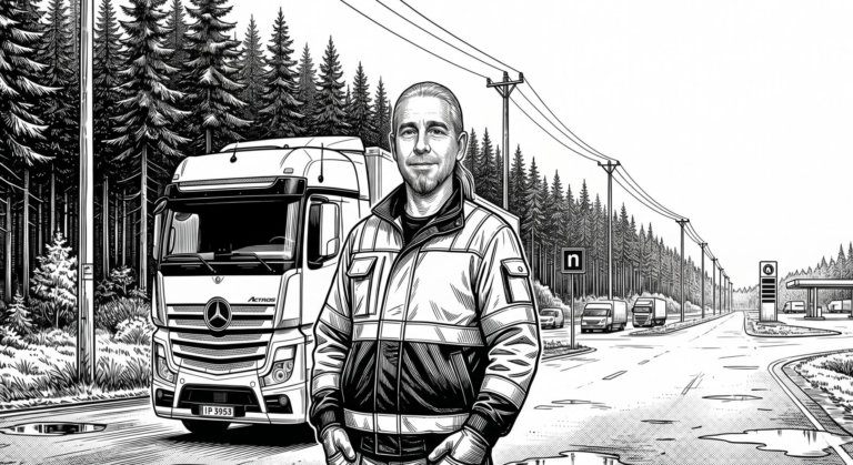 Kuorma-autonkuljettajan palkka Suomessa – mitä tienaat oikeasti ratin takana?